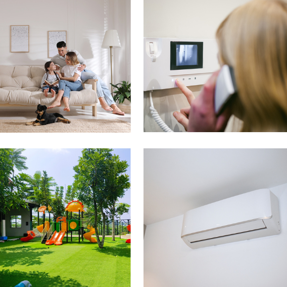 Amenities grid